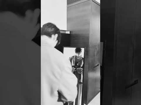 Final touches. Jung Kook gets ready for the Calvin Klein Collection Spring 2026 runway show.