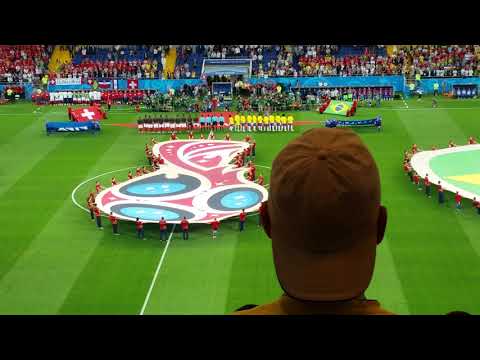 Brazil vs Switzerland - 2018 FIFA World Cup Russia. Opening Ceremony