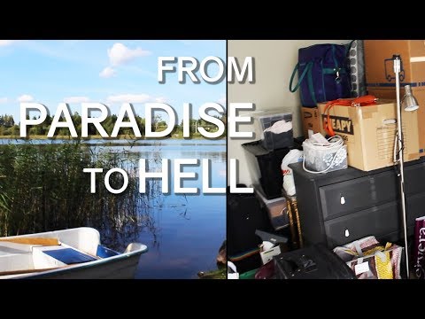 Shitty apartment tour // MOVING DAY