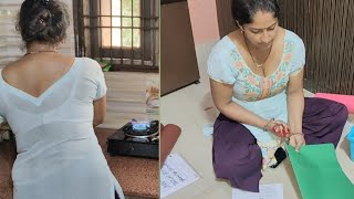 😨 Bahoot himmat chahiye kitchen me kaam krne me |Indian mom full day busy morning evening routine