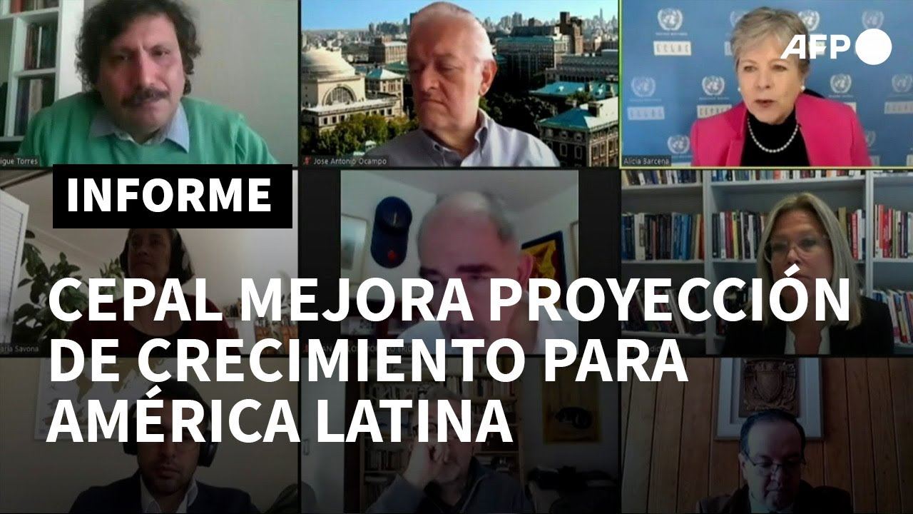 Cepal mejora proyección de crecimiento para América Latina en 2021 a 4,1% | AFP
