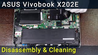 Video thumbnail for ASUS Vivobook X202E Disassembly, Fan Cleaning, and Thermal Paste Replacement Guide by How-FixIT