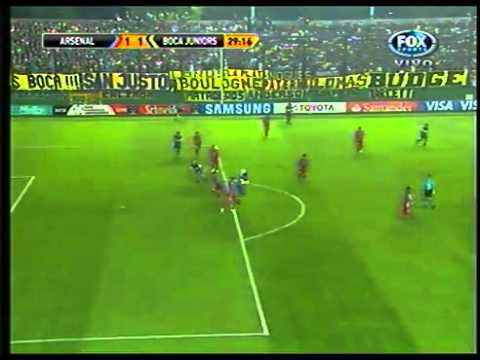 Arsenal 1 - Boca 1 Gol Mouche / Copa Libertadores 2012