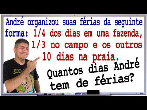 SOLVING PROBLEMS WITH FRACTIONS - QUESTION 4 - Prof. Robson Liers Mathematically
