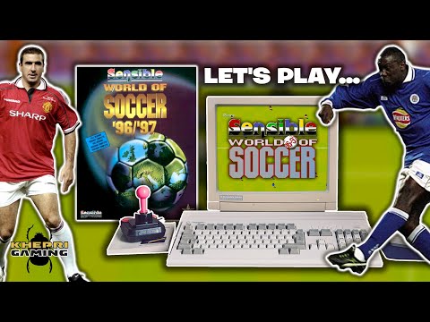 Let's Play Sensible World of Soccer 96/97 on the Amiga: The Best Football Game Ever Made