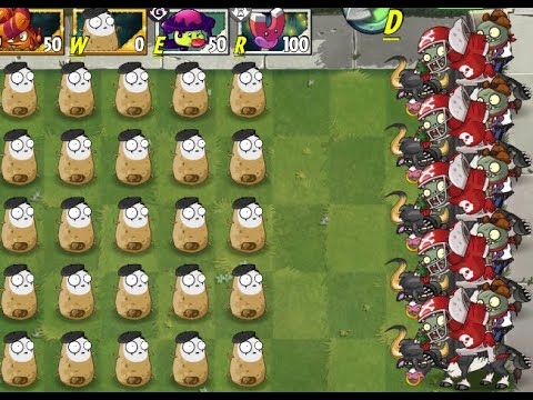 5 Random Plants vs All-Star Zombie and Rodeo Legend Zombie (Who is the Luckiest?)