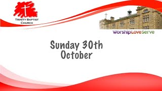 Sunday 30th October 2022