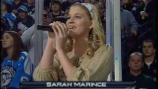Sarah Marince Pittsburgh Penguins National Anthem