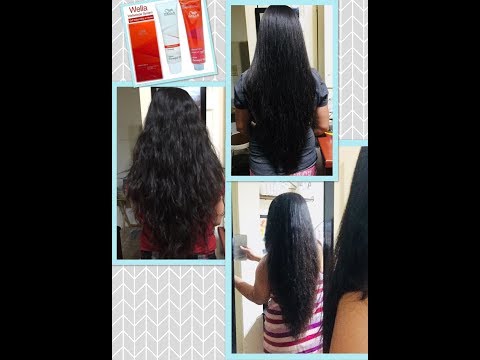 Wella Straighten it- Update: after 2 weeks of hair straightening treatment at home.