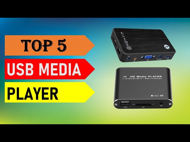 Vídeo relacionado con 4K@30hz HDMI Reproductor Multimedia con Salida de HDMI/AV, Media Player para 14TB HDD/Unidad USB de 512 G/Tarjeta SD/H.265 MP4, con Control Remoto para MP3 AVI RMVB MPEG etc