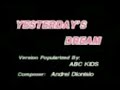 Yesterday S Dream ABC Kids Music Lab