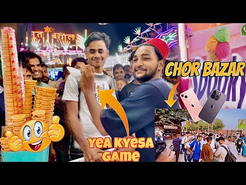 Mercado Delhi Chandni Chowk, lal qila mela delhi 🫨 sorvete turco completo, aproveite o vlog #redfort #delhi