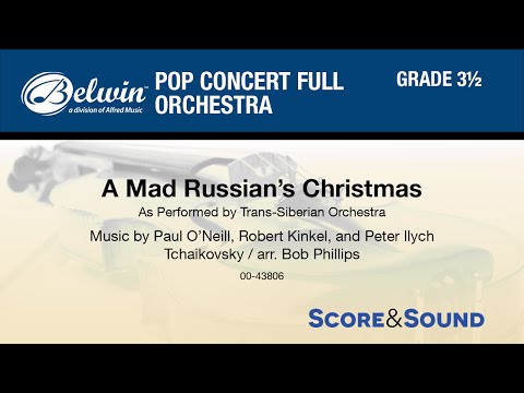 A Mad Russian's Christmas, arr. Bob Phillips - Score & Sound
