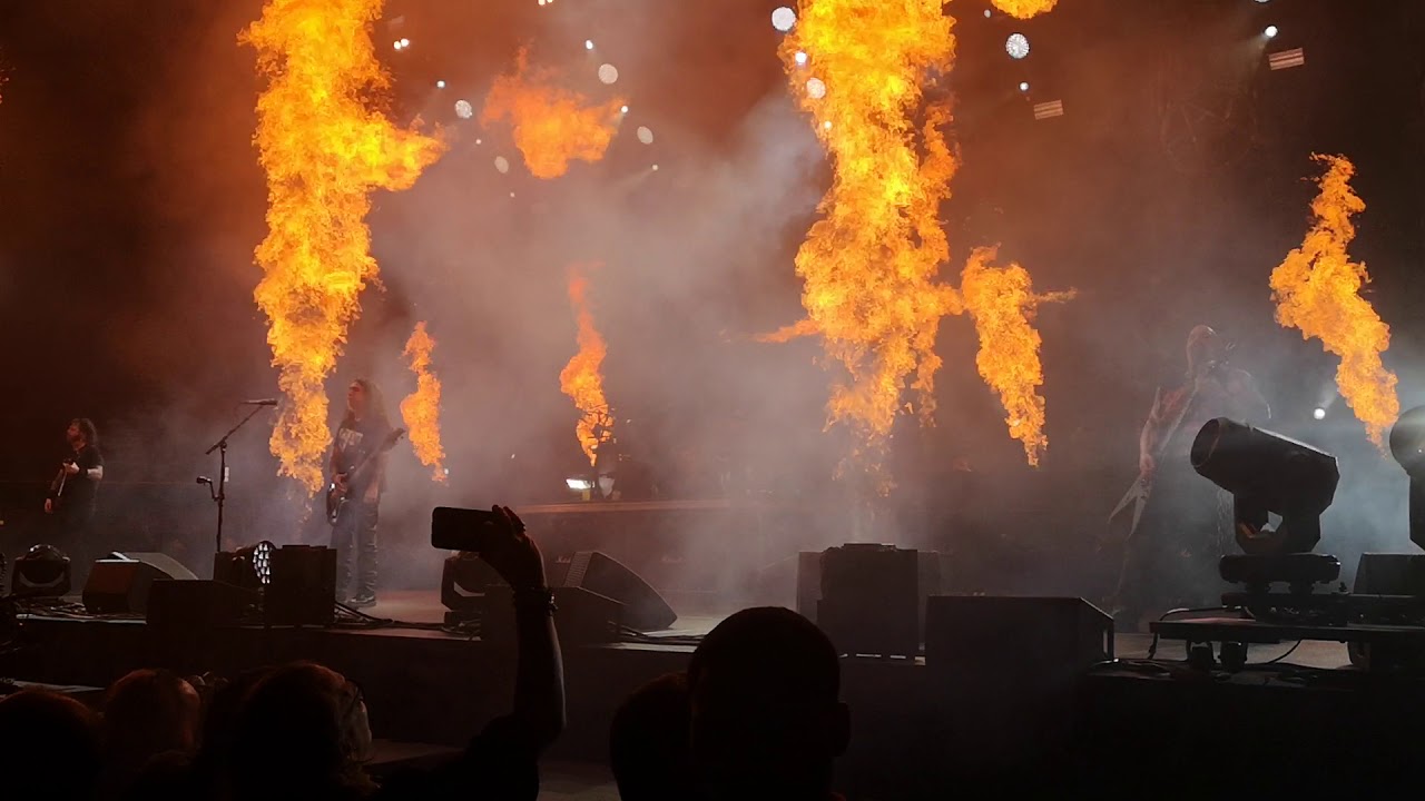 Slayer - last concert Los Angeles - Angel of Death & Slayer says Goodbye - YouTube