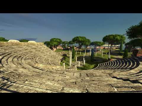 The Talos Principle Ambience - Rome - Amphitheatre - Wind sounds - Background music
