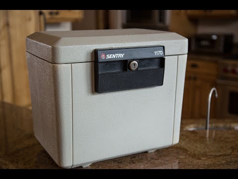 How to Open Sentry 1170 Fire Safe without a key.  Non - Destructive🔥🔥🔥