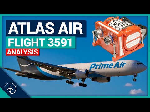 Atlas Air 3591 CRASH outside Houston - NTSB animation explained.
