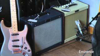 preview picture of video 'Speaker vs Speaker - V30 vs Cannabis Rex - Limited Edition Fender Blues Junior III'
