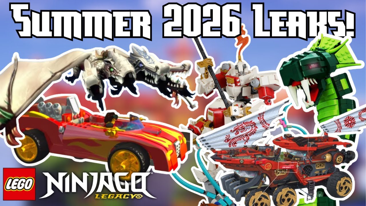 Ninjago Summer 2026 LEAKED Set List! Ultra Dragon vs Great Devourer, Land Bounty, Titan Mech, & MORE
