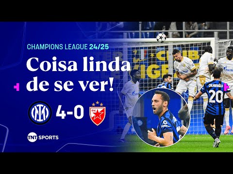 Gols e lances de Internazionale x Estrela Vermelha
