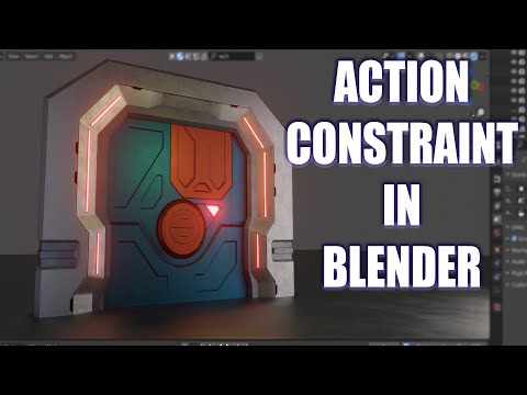 Action Constraint in BLENDER