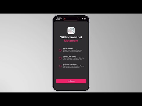 Tutorial – So scannst du mit der Metaroom Scan App