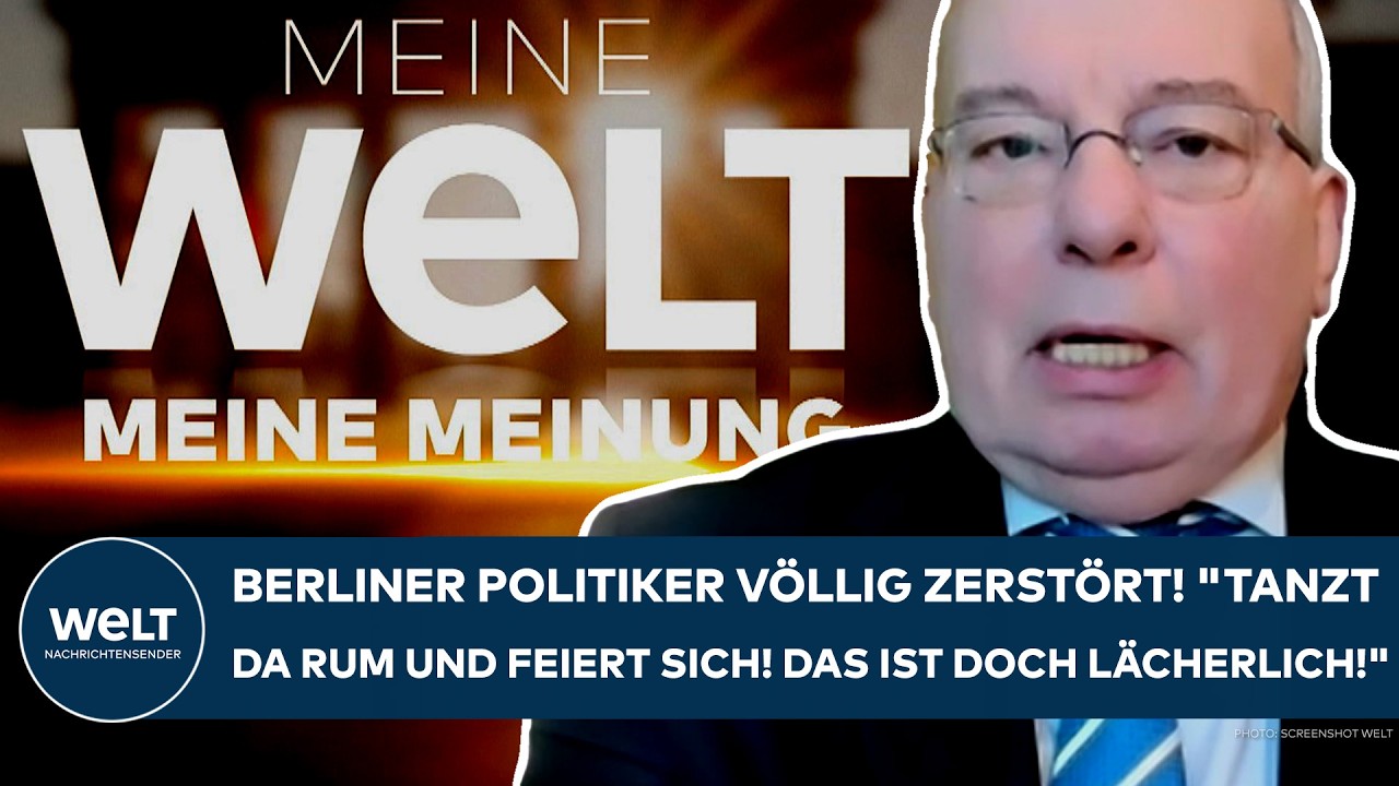 WENDT: Berliner Politiker völlig zerstört! "Tanzt da rum und feiert sich! Das ist doch lächerlich!"