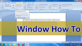 How-To Add A Foot-Note In Word Document | Tips & Tricks | Free Technology Tutorials From MindGuruTV