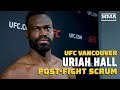 UFC Vancouver: Uriah Hall Eyes Fights Against Derek Brunson, Israel Adesanya Next - MMA Fighting