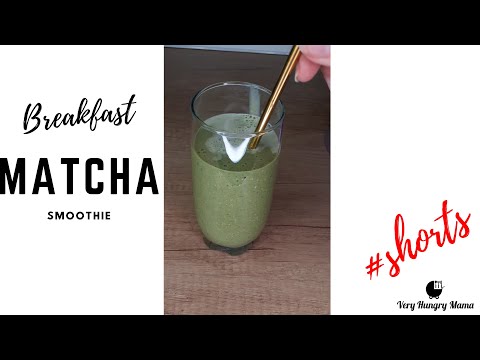 Recette Smoothie matcha banane et épinards