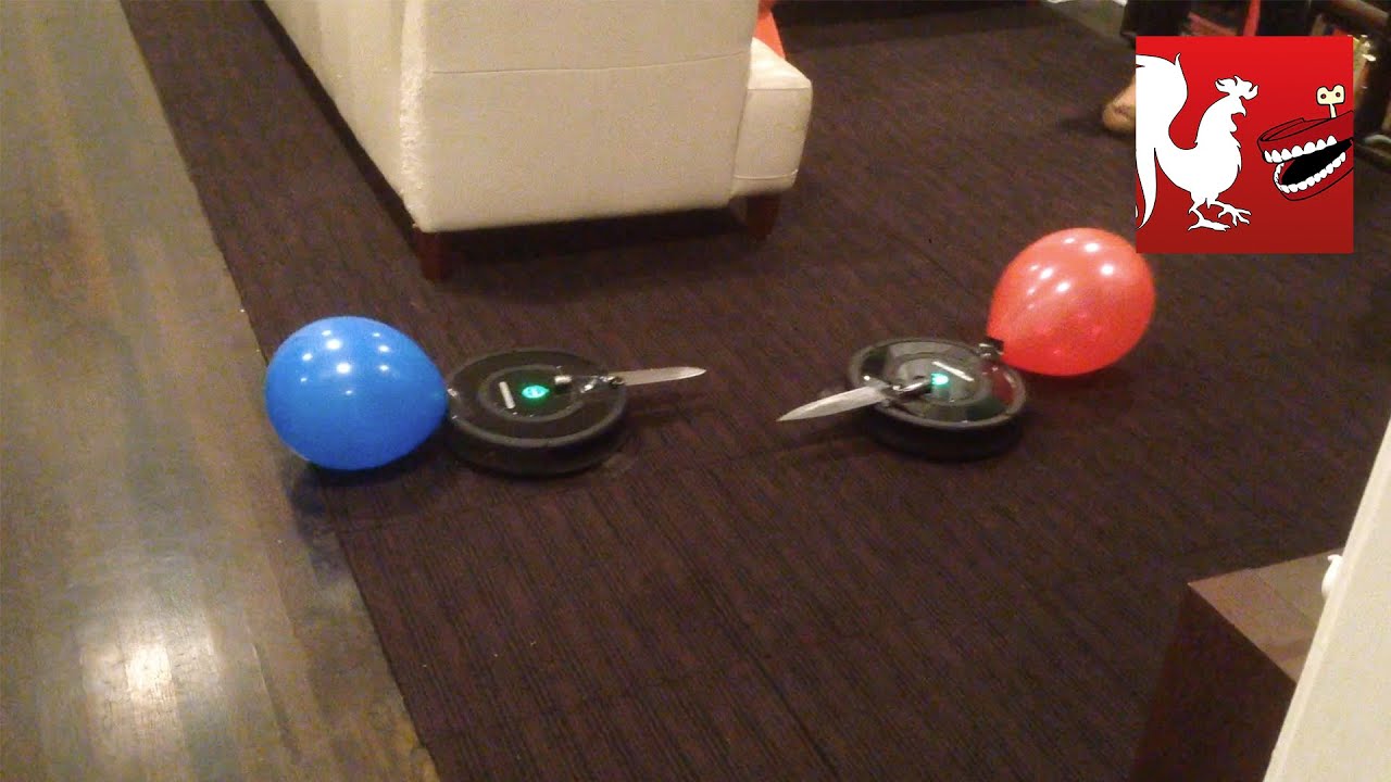 Happy Hour #1 - Roomba Death Match | Rooster Teeth