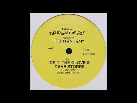 Chris "The Glove" Taylor & Dave Storrs Featuring Ice-T - Tebitan Jam ( Taxidermi Records 1984 )