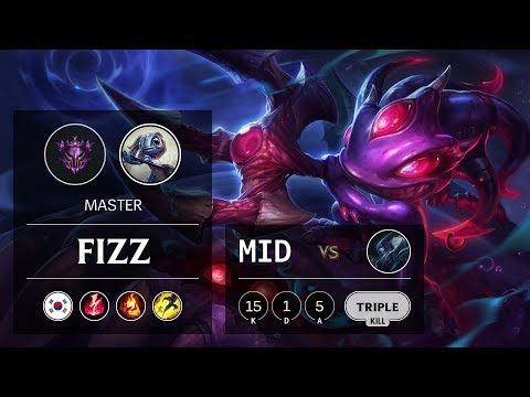Fizz Mid vs Lissandra - KR Master Patch 9.7