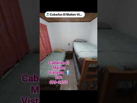 Cabañas El Maiten Vistalba 📲 261 699-2655 Mendoza Luján de Cuyo