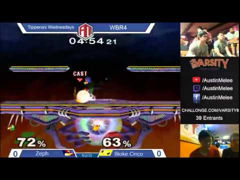 Tipperoni 8 - Zeph (Falco) vs Bloke Cinco (Pikachu) - WBR4
