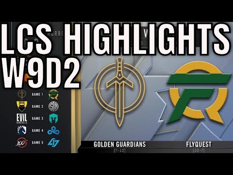 LCS Highlights ALL GAMES Week 9 Day 2 Spring 2020 League of Legends Championship Series