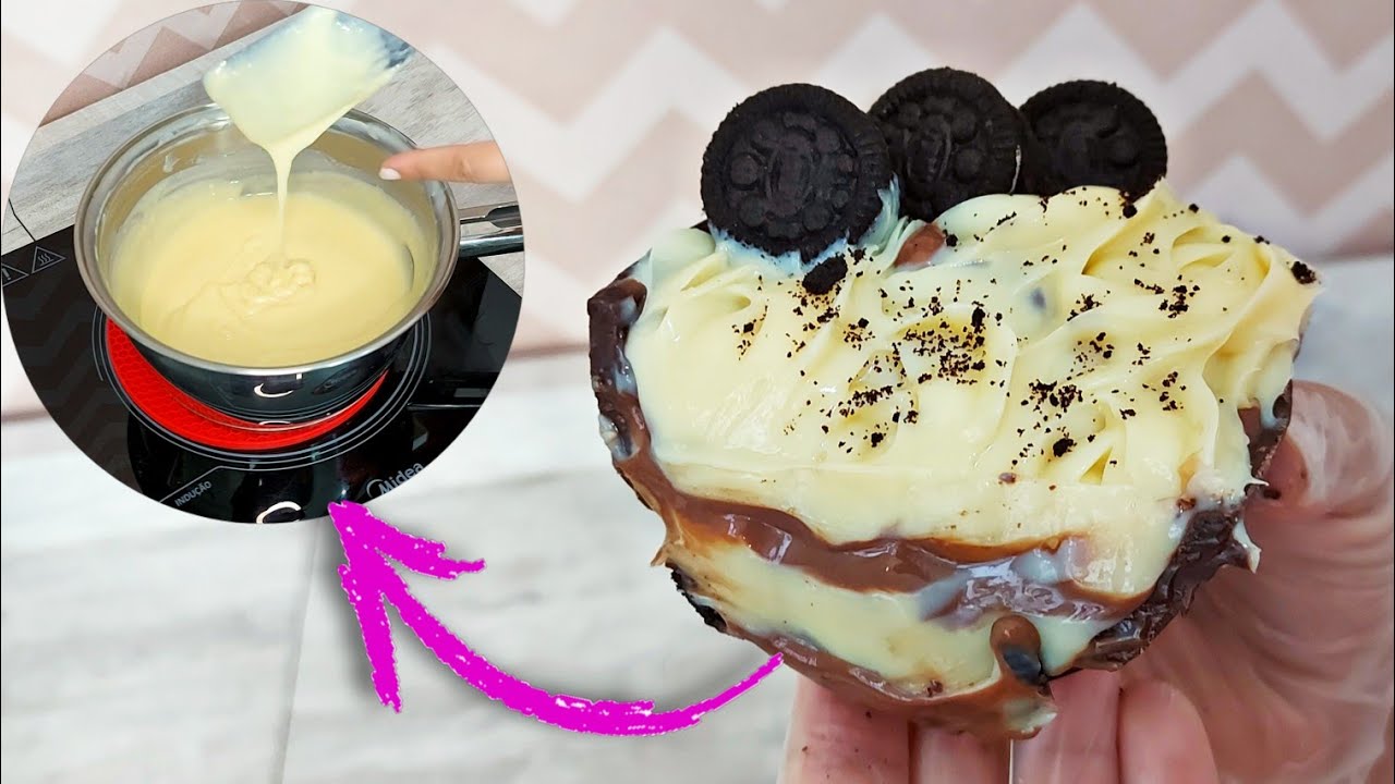 BRIGADEIRO NO PONTO DE RECHEIO PARA OVOS DE PÁSCOA