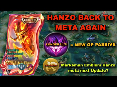HANZO BACK TO META AGAIN!!🔥 (Hanzo New Patch Update is here) UNLI ULTI HANZO👿