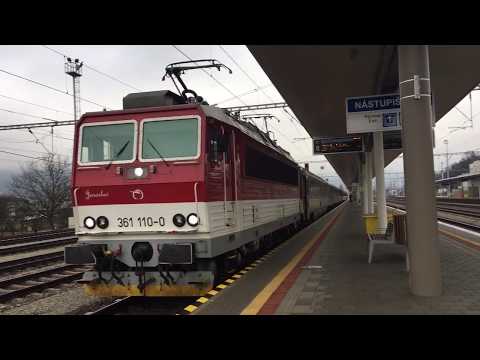 Ex 128 Vsacan v žst Púchov 5.1.2018