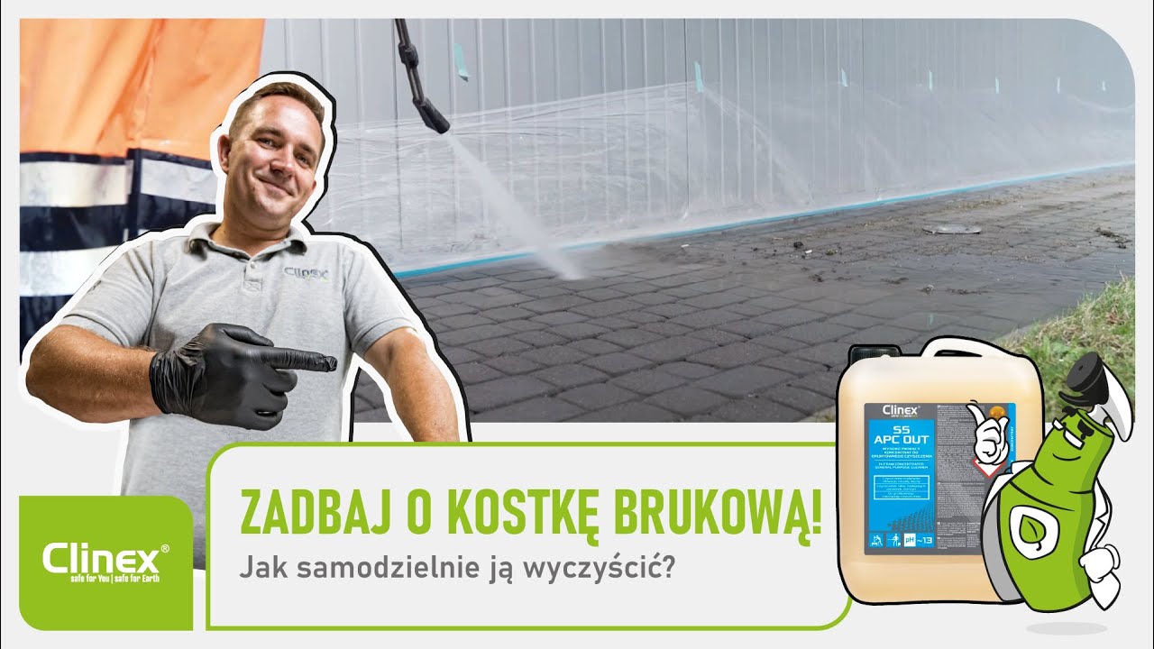 Zadbaj o kostkę brukową! 💪 Jak samodzielnie ją wyczyścić❓