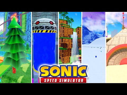 **UPDATED** Every SECRET WORLD in Sonic Speed Simulator!