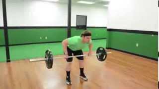 232. Barbell Overhand Bent Over Row