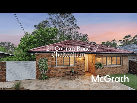 24 Cobran Road, Cheltenham, NSW 2119, 4 ਕਮਰੇ, 2 ਬਾਥਰੂਮ, House