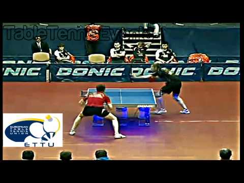 Dimitrij Ovtcharov Vs Alexander Shibaev : Final 2  [ETTU Champions League]