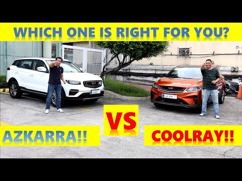 GEELY Coolray VS Azkarra!! 5-seater Crossover SHOWDOWN!!