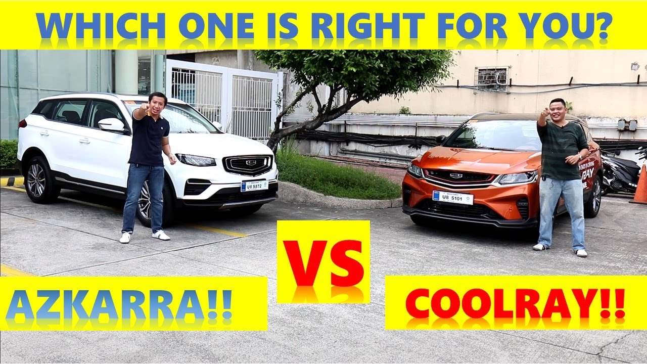 GEELY Coolray VS Azkarra!! 5-seater Crossover SHOWDOWN!!
