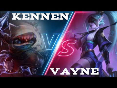 AD Kennen VS Vayne (Bot) | Duo Q | KDA 17/7/7 | League of Legends | Full Gameplay