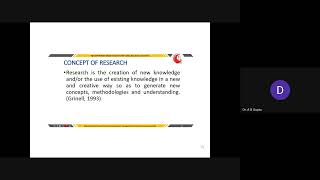 Research Concept Types and Significance Dr  A B Gupta
