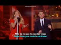 Mariah Carey, Michael Bublé - All I Want For Christmas Is You // Lyrics + Sub Español // Live