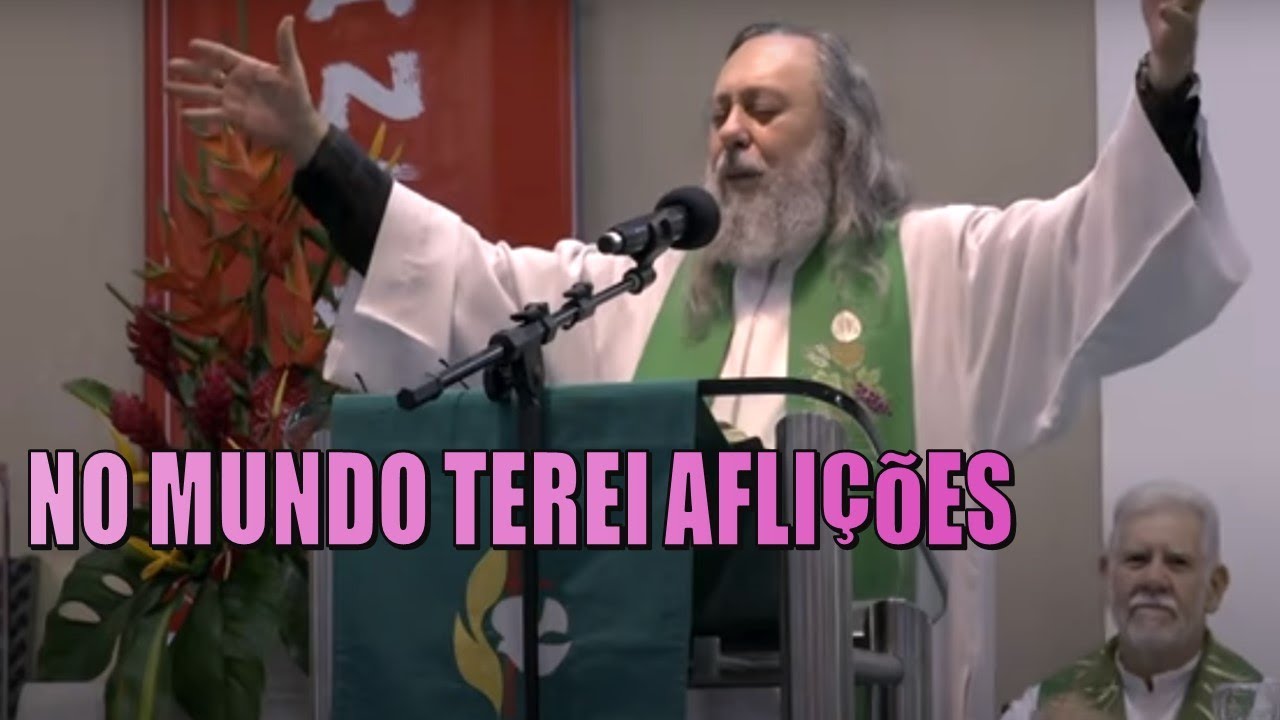 NO MUNDO TEREI AFLIÇÕES
